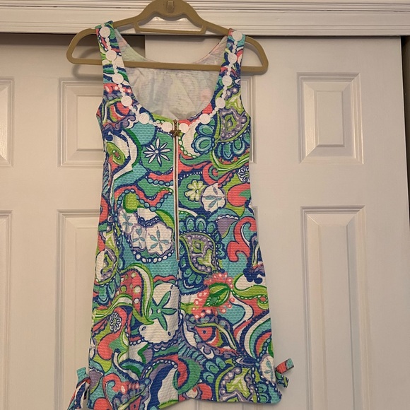 Lilly Pulitzer Conch Republic Delia Mini Dress 11544 Preppy XS - Picture 3 of 5